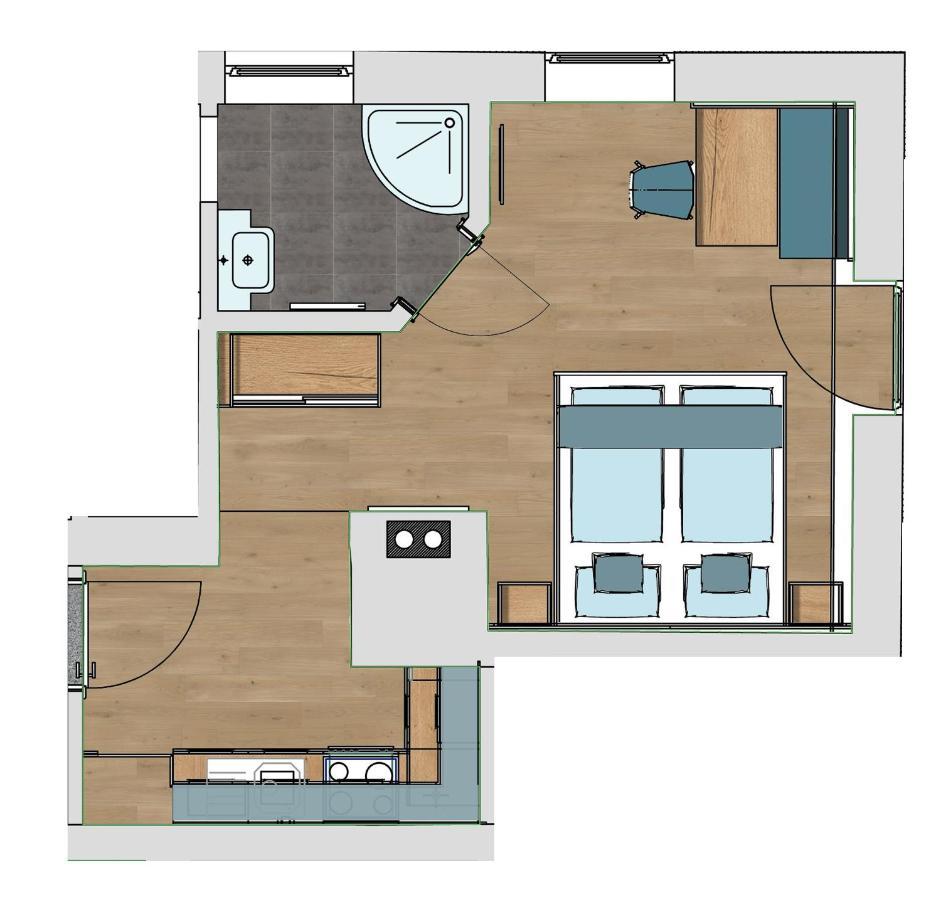 Apartamento Haus Hubertus Galtür Exterior foto