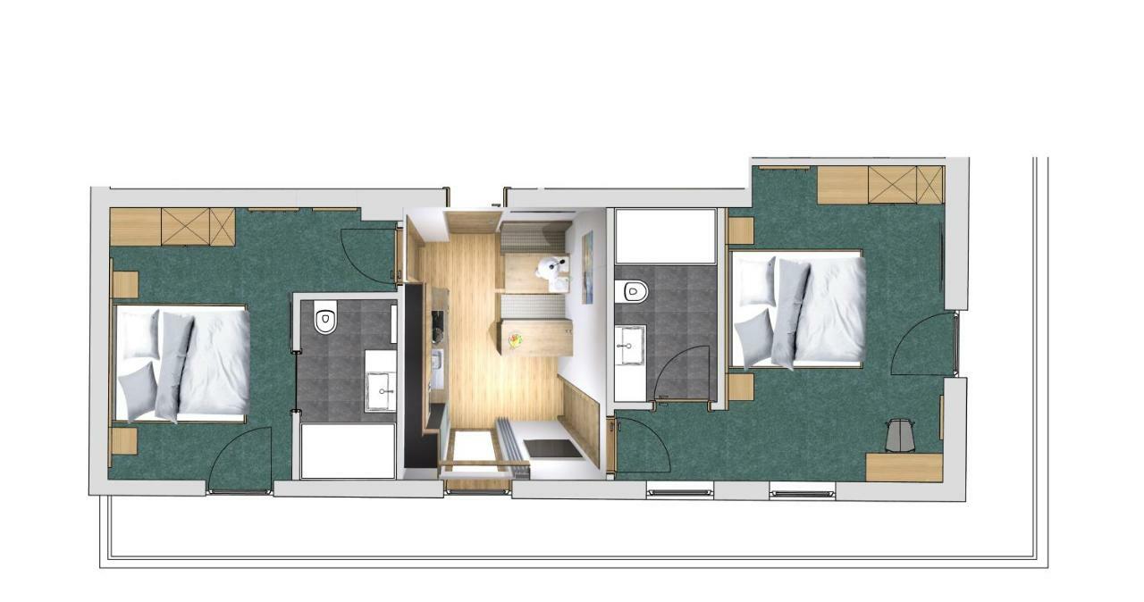 Apartamento Haus Hubertus Galtür Exterior foto